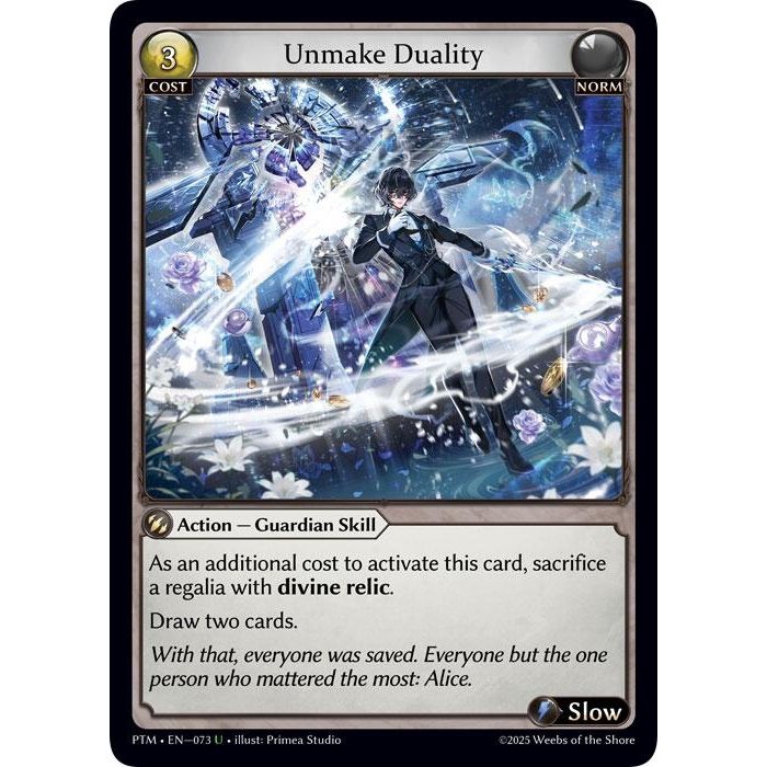 Image for Unmake Duality (073) (Phantom Monarchs) - Grand Archive TCG
