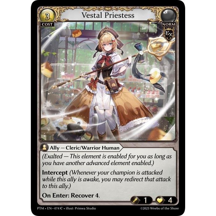 Image for Vestal Priestess (074) (Phantom Monarchs) - Grand Archive TCG