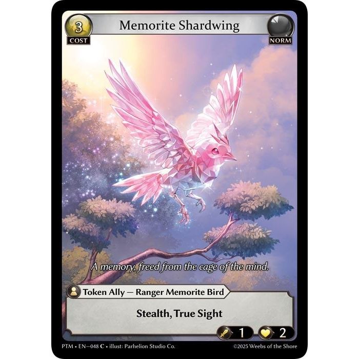 Image for Memorite Shardwing (Curio Foil) (048) (Phantom Monarchs) - Grand Archive TCG