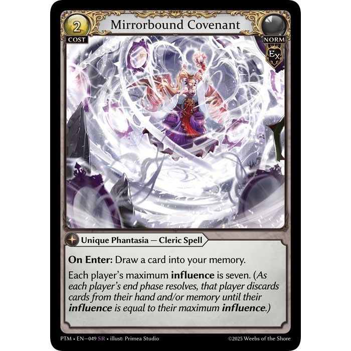 Image for Mirrored Confrontation (Curio Foil) (050) (Phantom Monarchs) - Grand Archive TCG