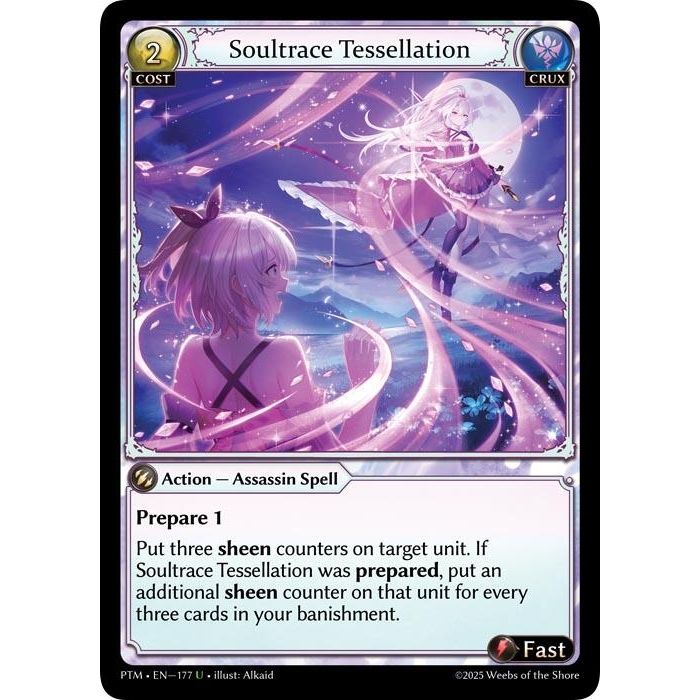 Image for Soultrace Tessellation (Curio Foil) (177) (Phantom Monarchs) - Grand Archive TCG