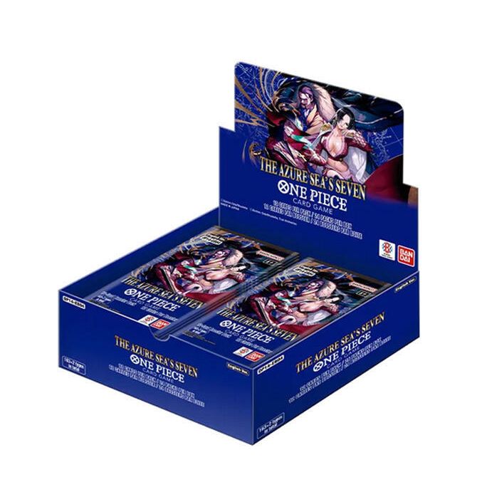 One Piece Card Game: The Azure Sea's Seven OP-14 Booster Box - English - PokeBox USA