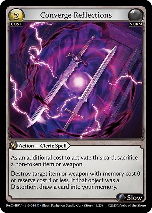 Image for Converge Reflections (014) (Merlin Re: Collection, Brilliant Vestige) (BRLVST) - Grand Archive TCG