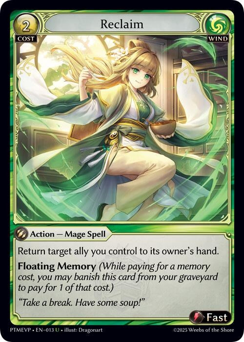 Reclaim (013) (Phantom Monarchs Event Pack)