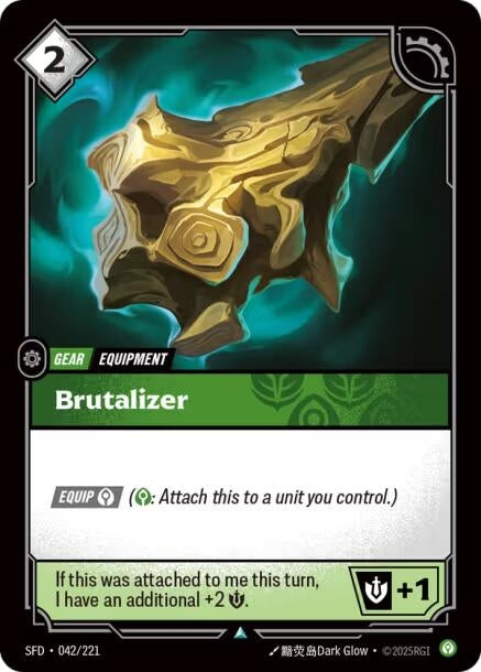 Image for Brutalizer (042/221) (Spiritforged) (SFD) - Riftbound: League of Legends Trading Card Game