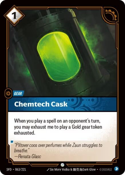 Chemtech Cask (063/221) (Spiritforged) - PokeBox USA