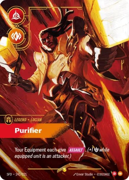 Lucian - Purifier (Overnumbered) (241/221) (Spiritforged)