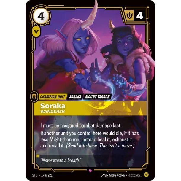 Soraka - Wanderer (173/221) (Spiritforged) - PokeBox USA