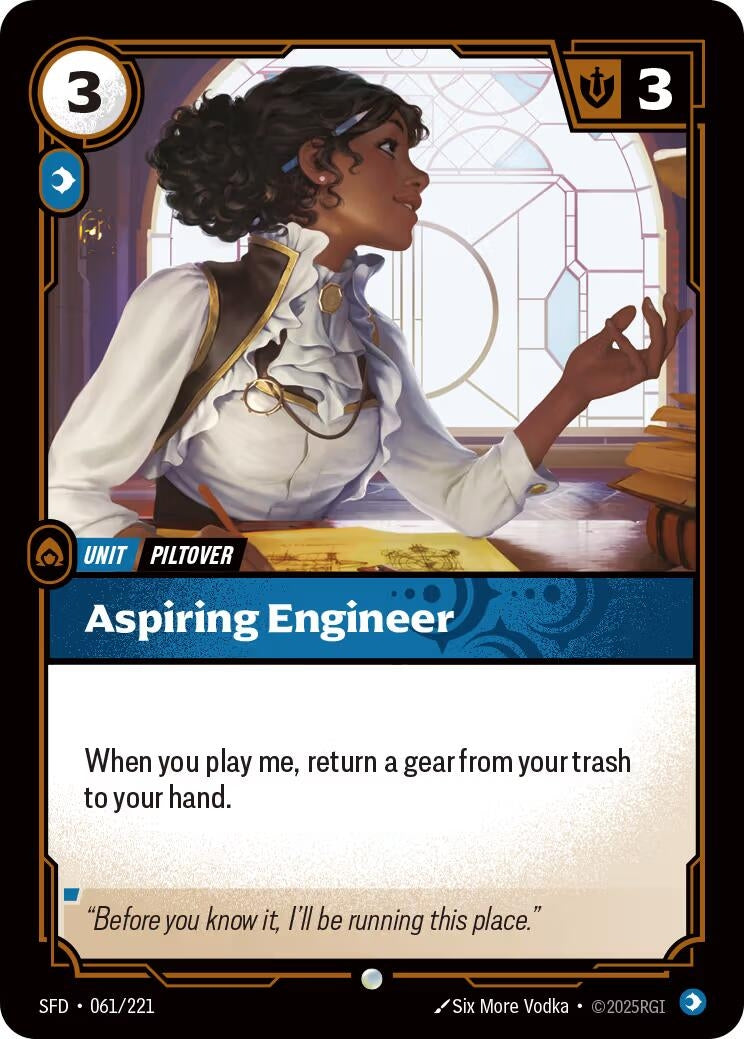 Image for Aspiring Engineer (061/221) (Spiritforged) (SFD) - Riftbound: League of Legends Trading Card Game
