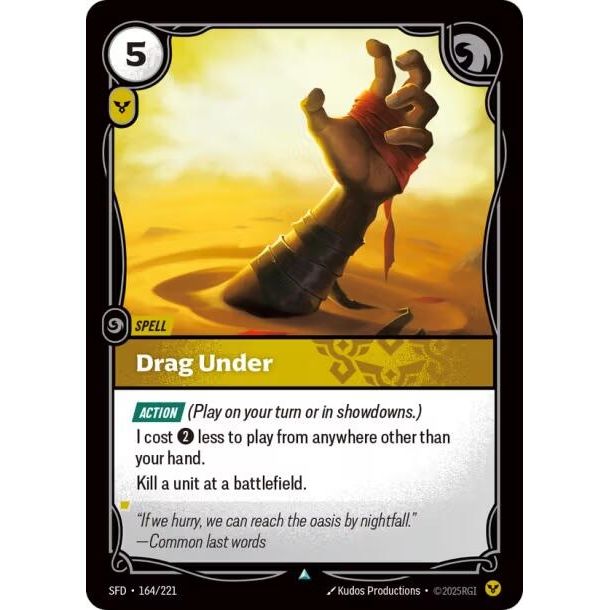 Drag Under (164/221) (Spiritforged) - PokeBox USA
