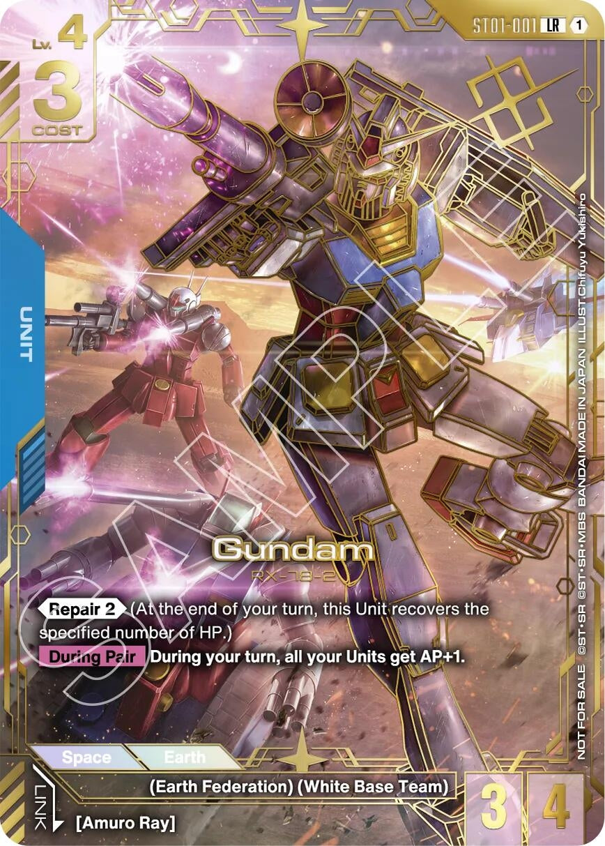 Image for Gundam (Regional Championship) (1st Place) (ST01-001) (Gundam Promotional Cards) (GCG-PR) - Gundam Card Game