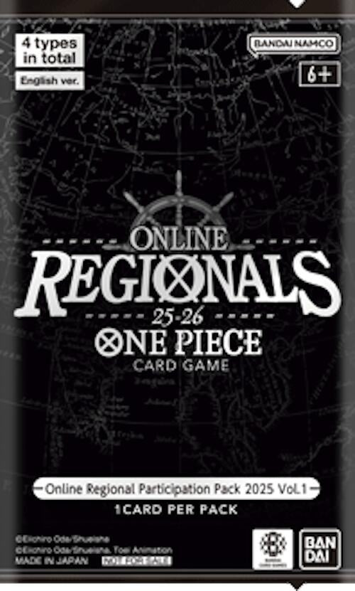 Image for Online Regional Participation Pack 2025 Vol. 1 - One Piece Card Game