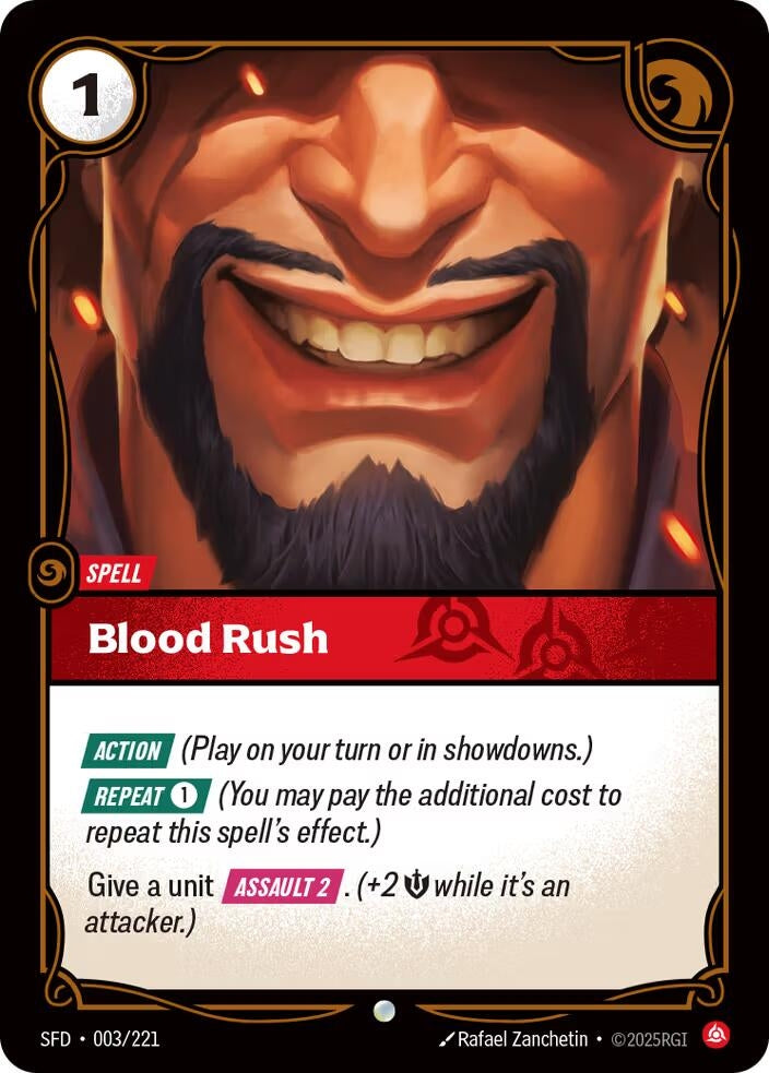 Blood Rush (003/221) (Spiritforged)