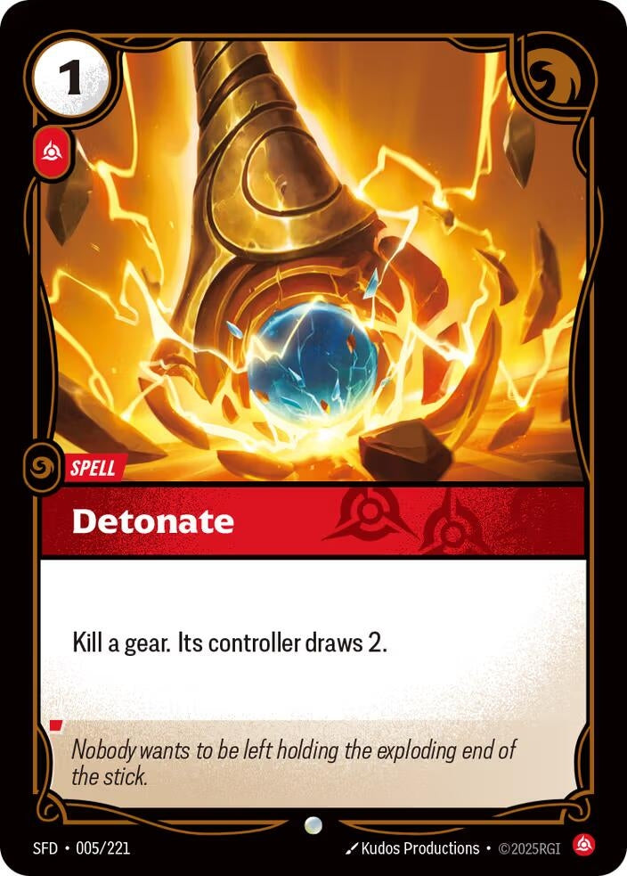 Detonate (005/221) (Spiritforged)