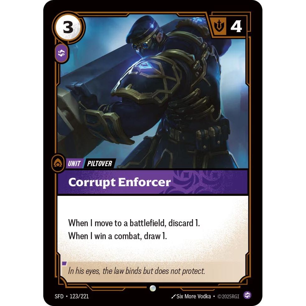 Corrupt Enforcer (123/221) (Spiritforged) - PokeBox USA