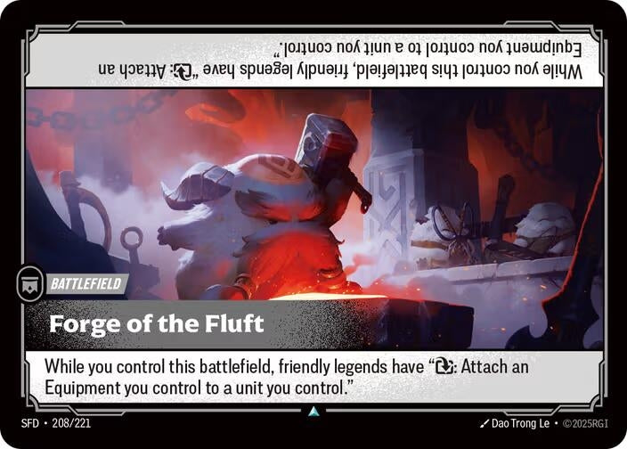 Image for Forge of the Fluft (208/221) (Spiritforged) (SFD) - Riftbound: League of Legends Trading Card Game