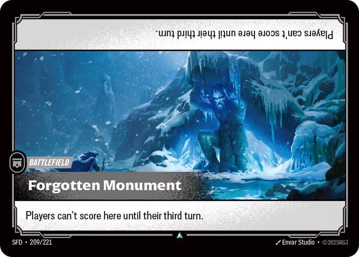 Image for Forgotten Monument (209/221) (Spiritforged) (SFD) - Riftbound: League of Legends Trading Card Game