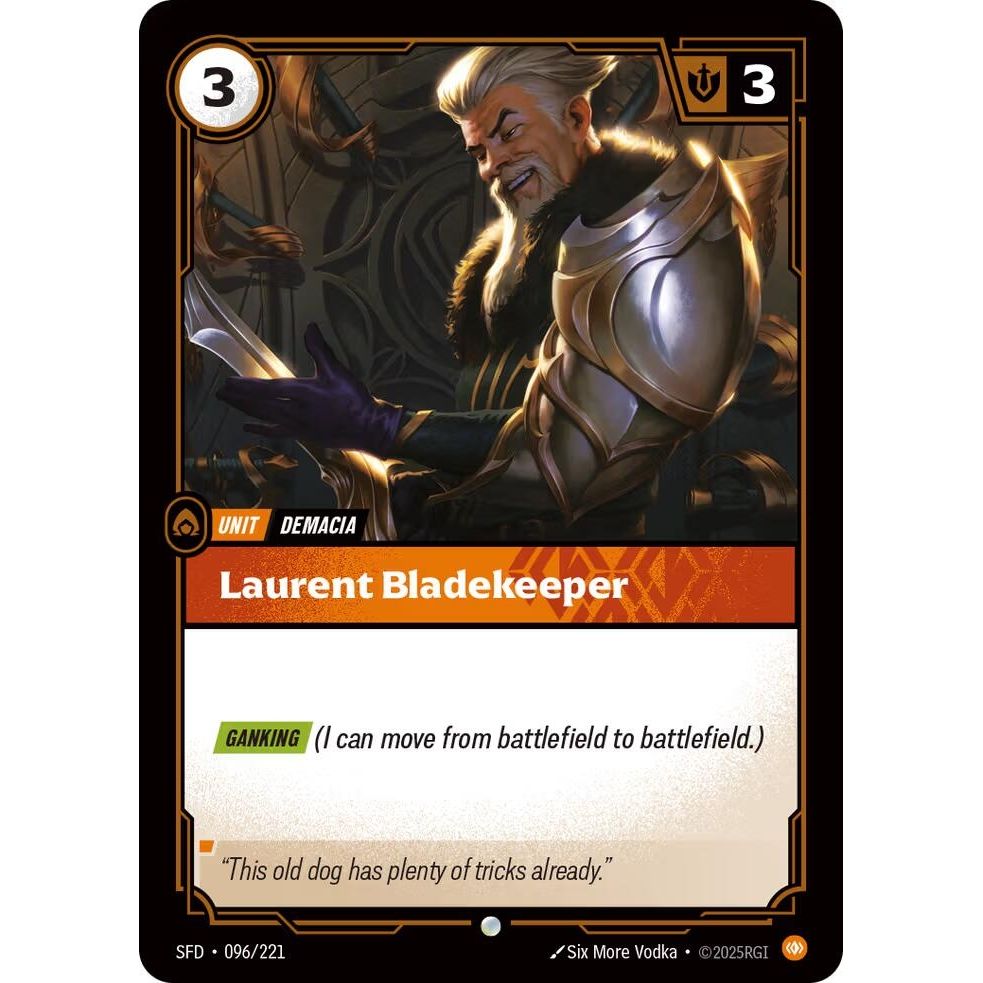 Laurent Bladekeeper (096/221) (Spiritforged) - PokeBox USA