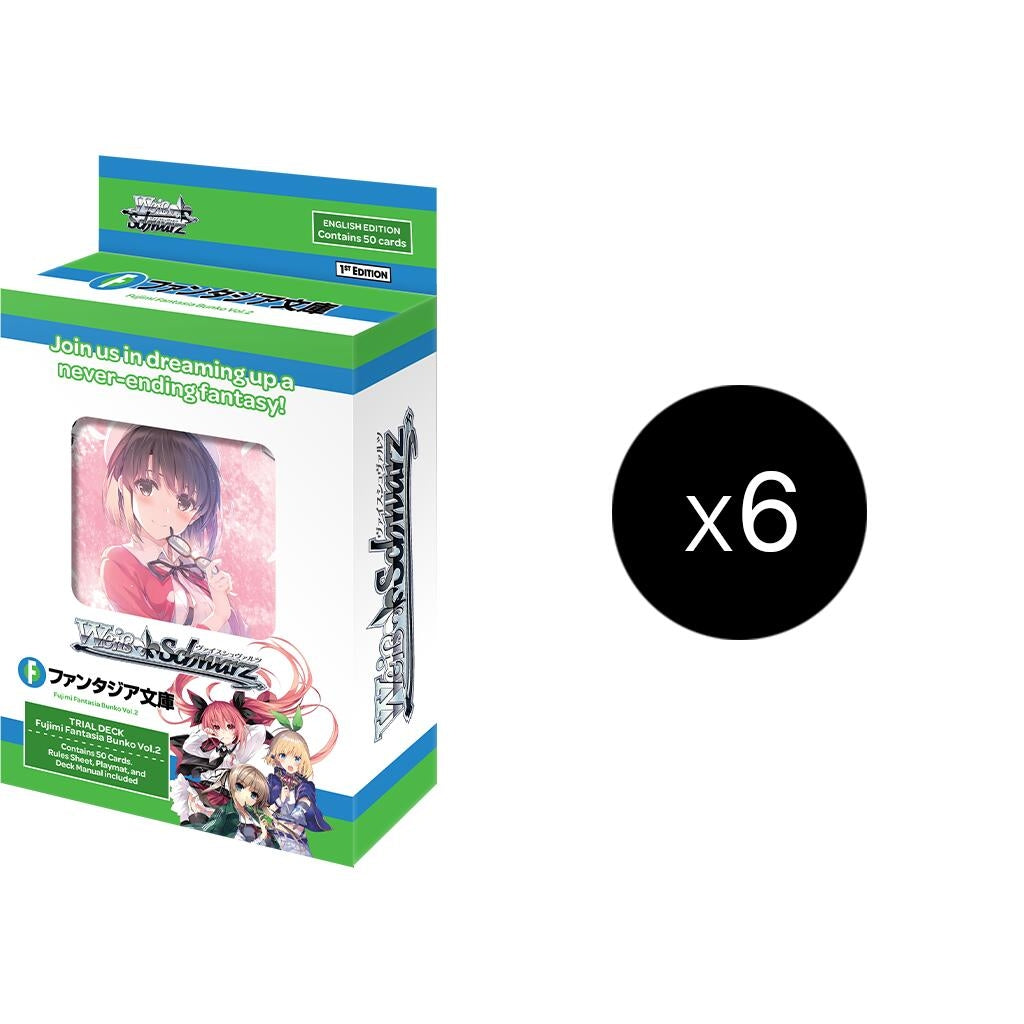 Image for Fujimi Fantasia Bunko Vol.2 Trial Deck+ Display - Weiss Schwarz
