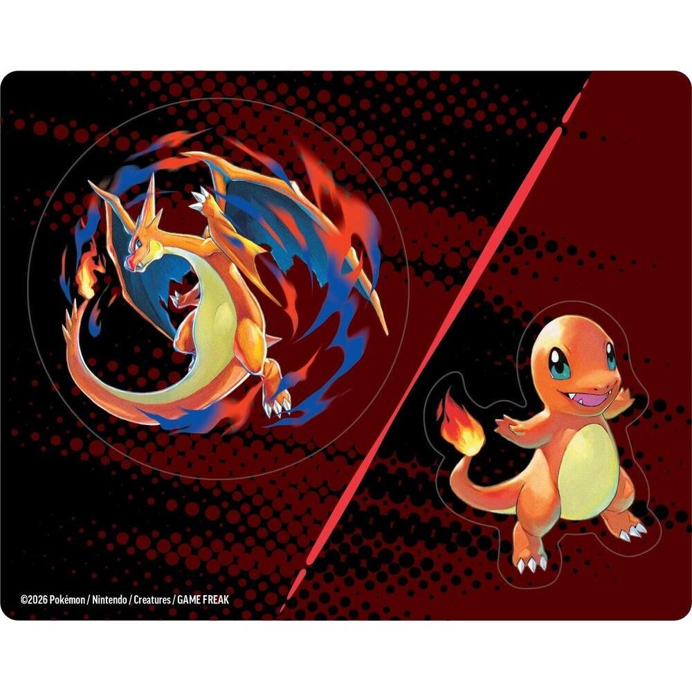 Pokémon TCG: Scarlet & Violet—Ascended Heroes Tech Sticker Collection (Charmander) - PokeBox USA