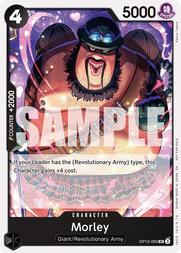 Image for Morley (Tournament Pack 2026 Vol. 1) (OP12-093) (One Piece Promotion Cards) (OP-PR) - One Piece Card Game