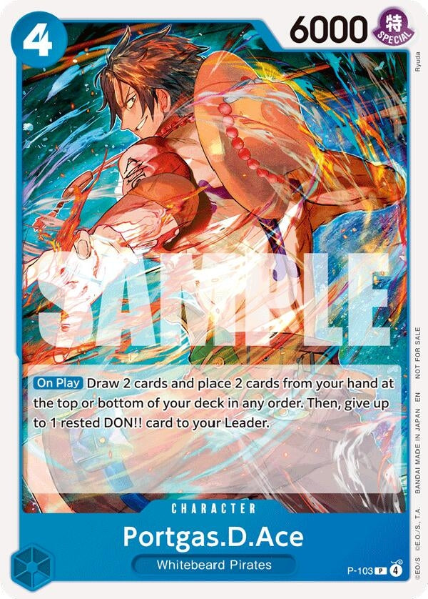 Image for Portgas.D.Ace (Store Tournament 2025 Vol. 4) (P-103) (One Piece Promotion Cards) (OP-PR) - One Piece Card Game