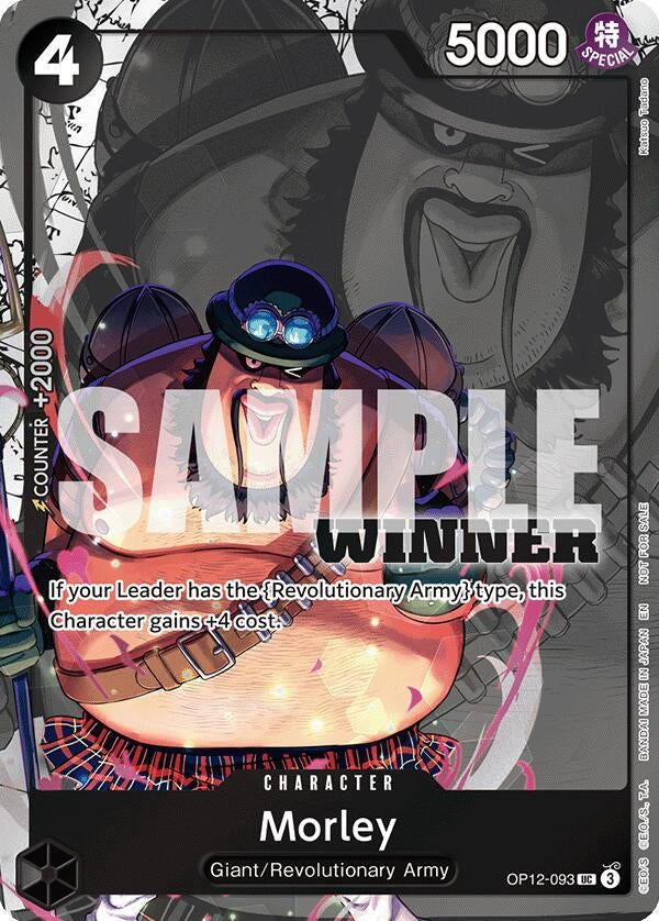 Image for Morley (Winner Pack 2026 Vol. 1) (OP12-093) (One Piece Promotion Cards) (OP-PR) - One Piece Card Game