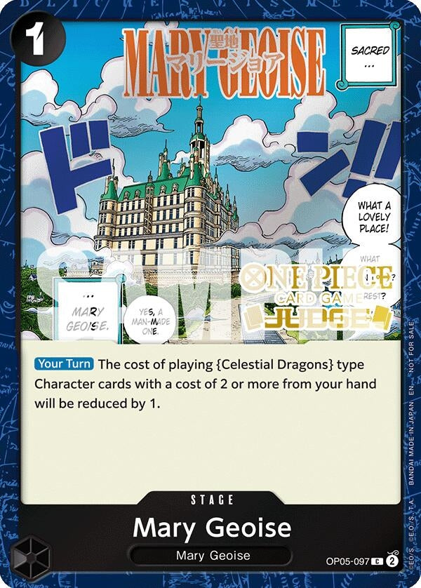 Image for Mary Geoise (Judge Pack Vol. 7) (OP05-097) (One Piece Promotion Cards) (OP-PR) - One Piece Card Game