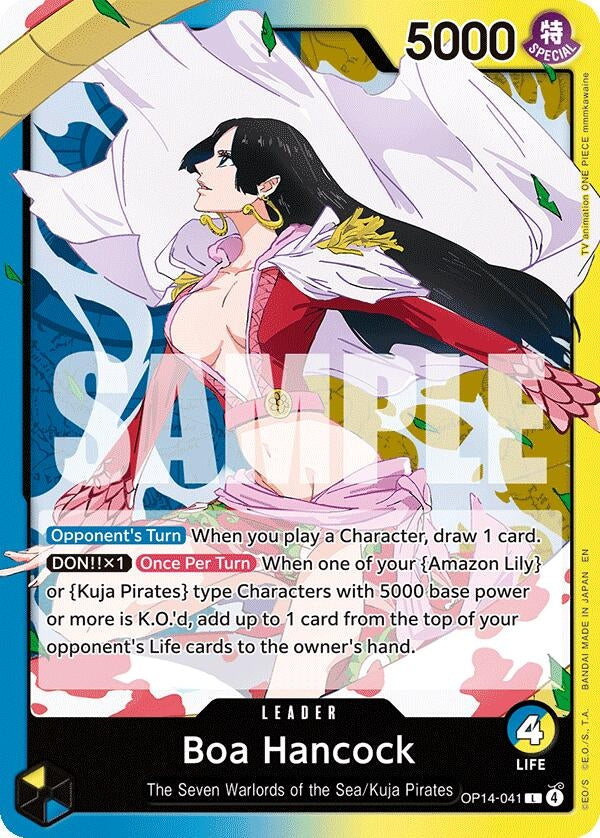 Image for Boa Hancock - OP14-041 (OP14-041) (The Azure Sea's Seven) (OP14) - One Piece Card Game