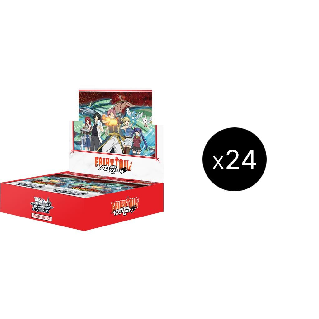 Image for FAIRY TAIL 100 YEARS QUEST Booster Box Case - Weiss Schwarz