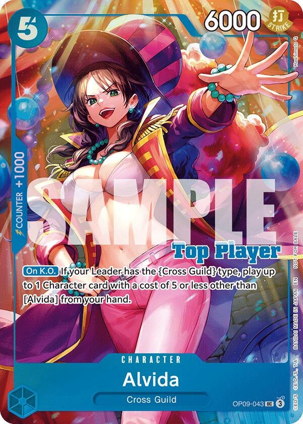 Image for Alvida (CS 25-26 Top Player Pack Vol. 2) (OP09-043) (One Piece Promotion Cards) (OP-PR) - One Piece Card Game