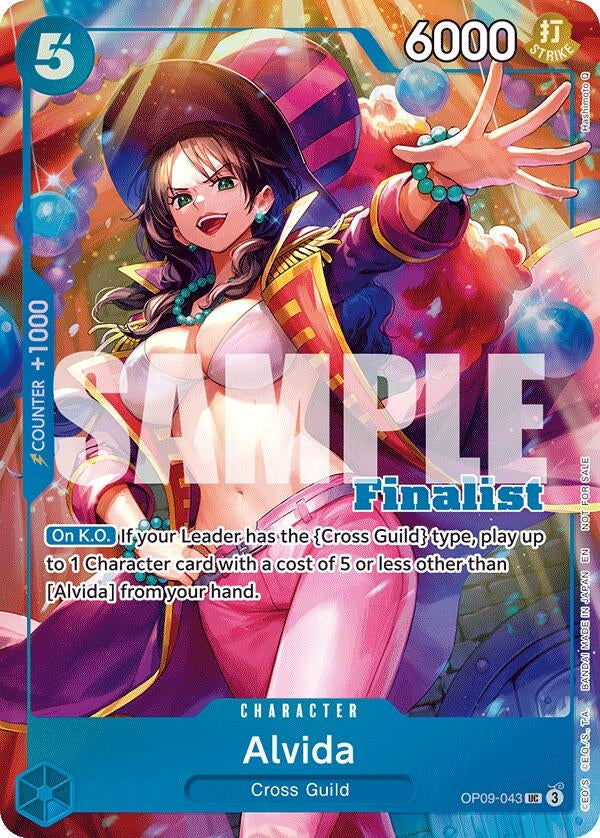 Image for Alvida (CS 25-26 Finalist Card Set 2) (OP09-043) (One Piece Promotion Cards) (OP-PR) - One Piece Card Game