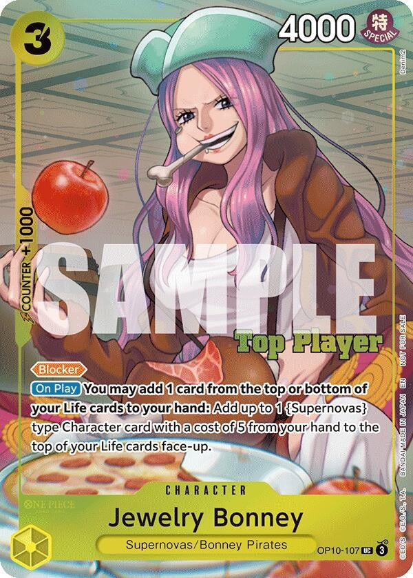 Image for Jewelry Bonney (CS 25-26 Top Player Pack Vol. 2) (OP10-107) (One Piece Promotion Cards) (OP-PR) - One Piece Card Game