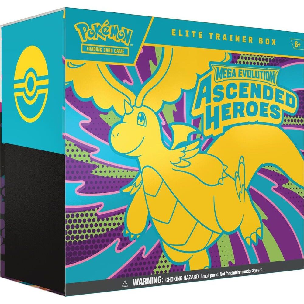 POKÉMON TCG Mega Evolution- Ascended Heroes Elite Trainer Box (ETB) - PokeBox USA