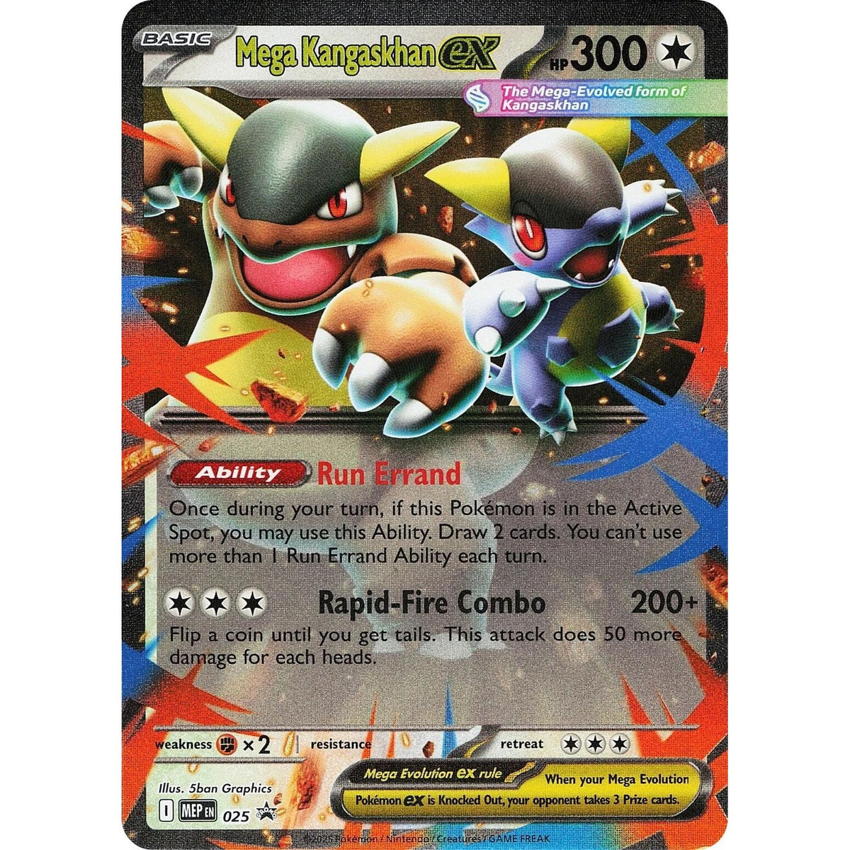 Image for Mega Kangaskhan ex - 025 (025) (ME: Mega Evolution Promo) - Pokemon