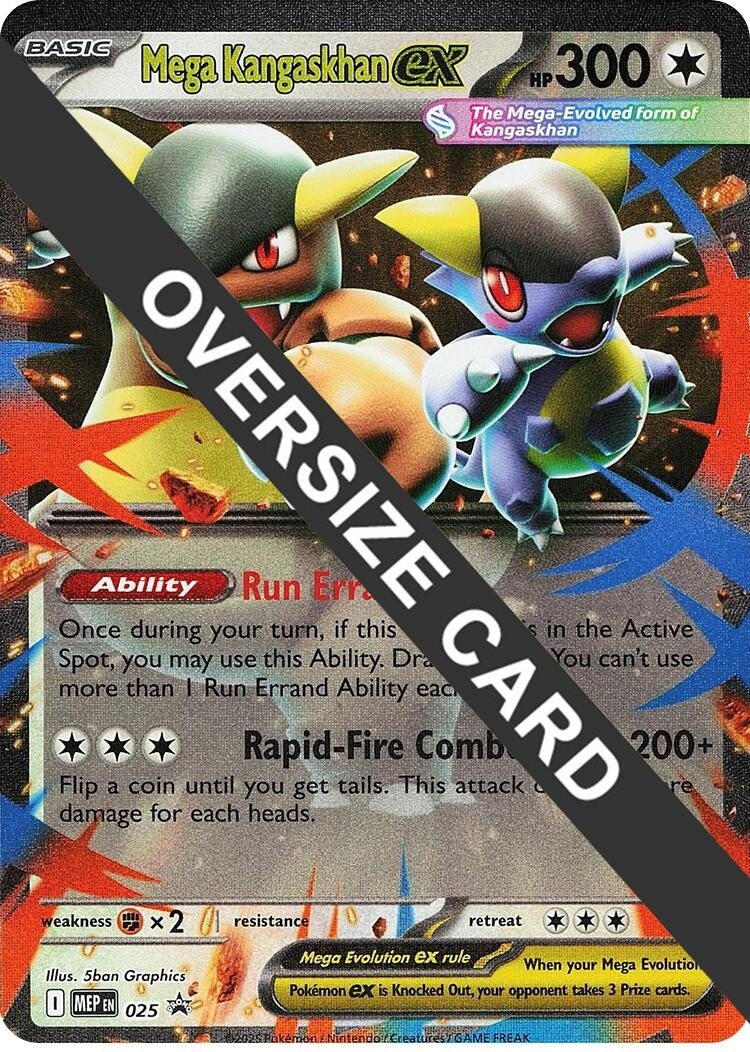 Image for Mega Kangaskhan ex - 025 (025) (Jumbo Cards) (PR) - Pokemon