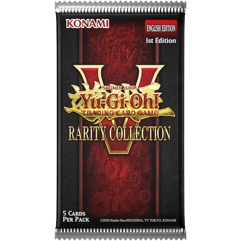 YU-GI-OH! TCG Rarity Collection 5 Booster Pack - PokeBox USA