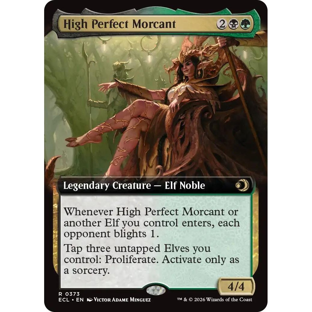 Image for High Perfect Morcant (Extended Art) (373) (Lorwyn Eclipsed) - Magic: The Gathering