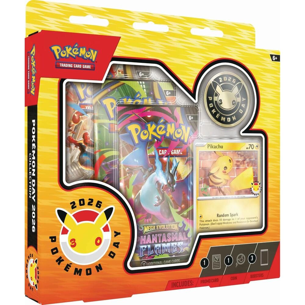Pokémon TCG: Scarlet & Violet—Pokemon Day 2026 Collection - PokeBox USA