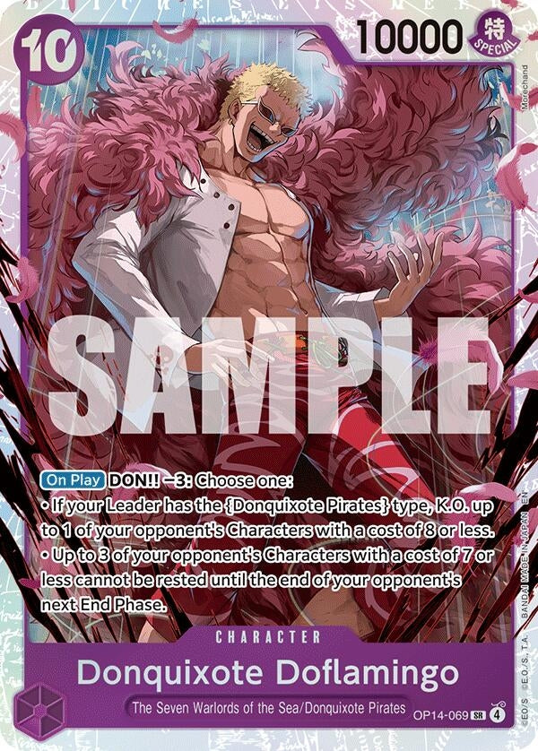 Donquixote Doflamingo - OP14-069 (OP14-069) (The Azure Sea's Seven)