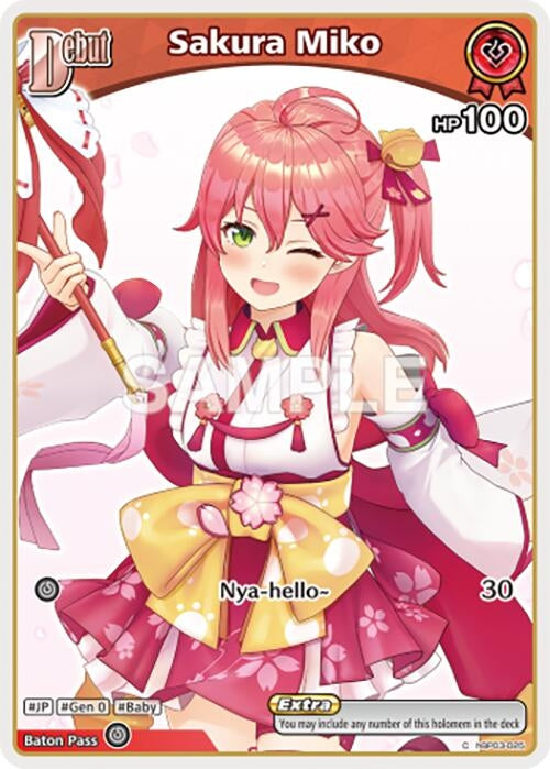 Image for Sakura Miko (C) (hBP03-025) (hBP03-025) (Elite Spark) (HBP03E) - Hololive