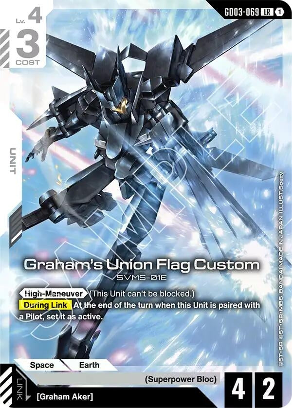 Image for Graham's Union Flag Custom (GD03-069) (Steel Requiem) (GD03) - Gundam Card Game