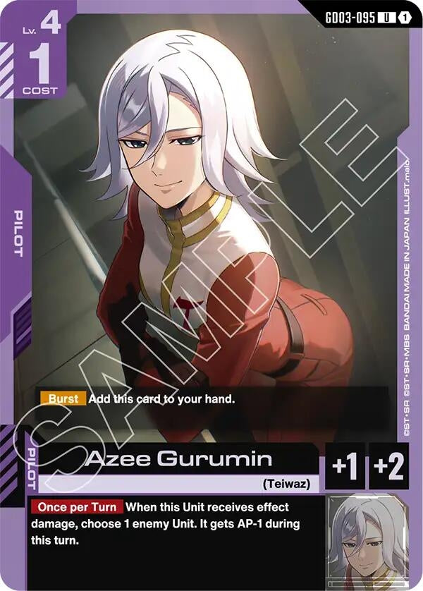 Image for Azee Gurumin (GD03-095) (Steel Requiem) (GD03) - Gundam Card Game