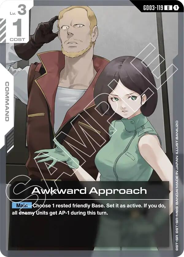 Image for Awkward Approach (GD03-119) (Steel Requiem) (GD03) - Gundam Card Game