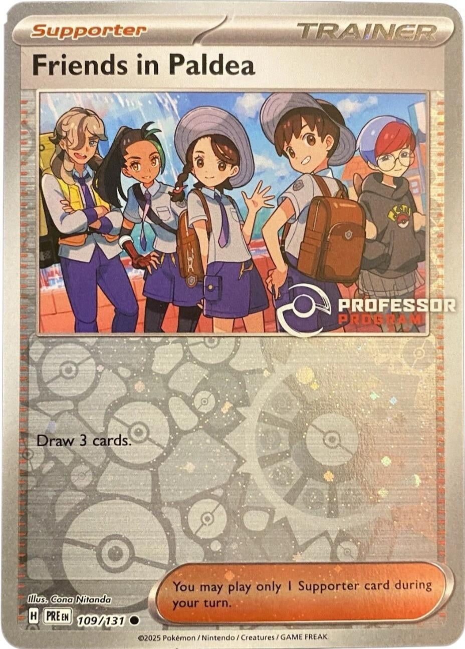 Image for Friends in Paldea (109/131) (Professor Program Promos) (PPP) - Pokemon