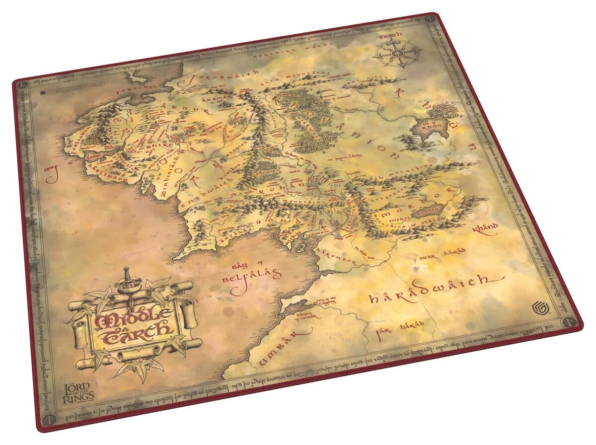 Image for Lord of the Rings: Places of Middle Earth Oversized Playmat - Playmats