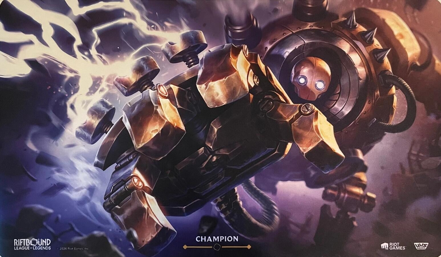 Image for Riftbound: League of Legends Playmat - Blitzcrank (Summoner Skirmish) - Playmats