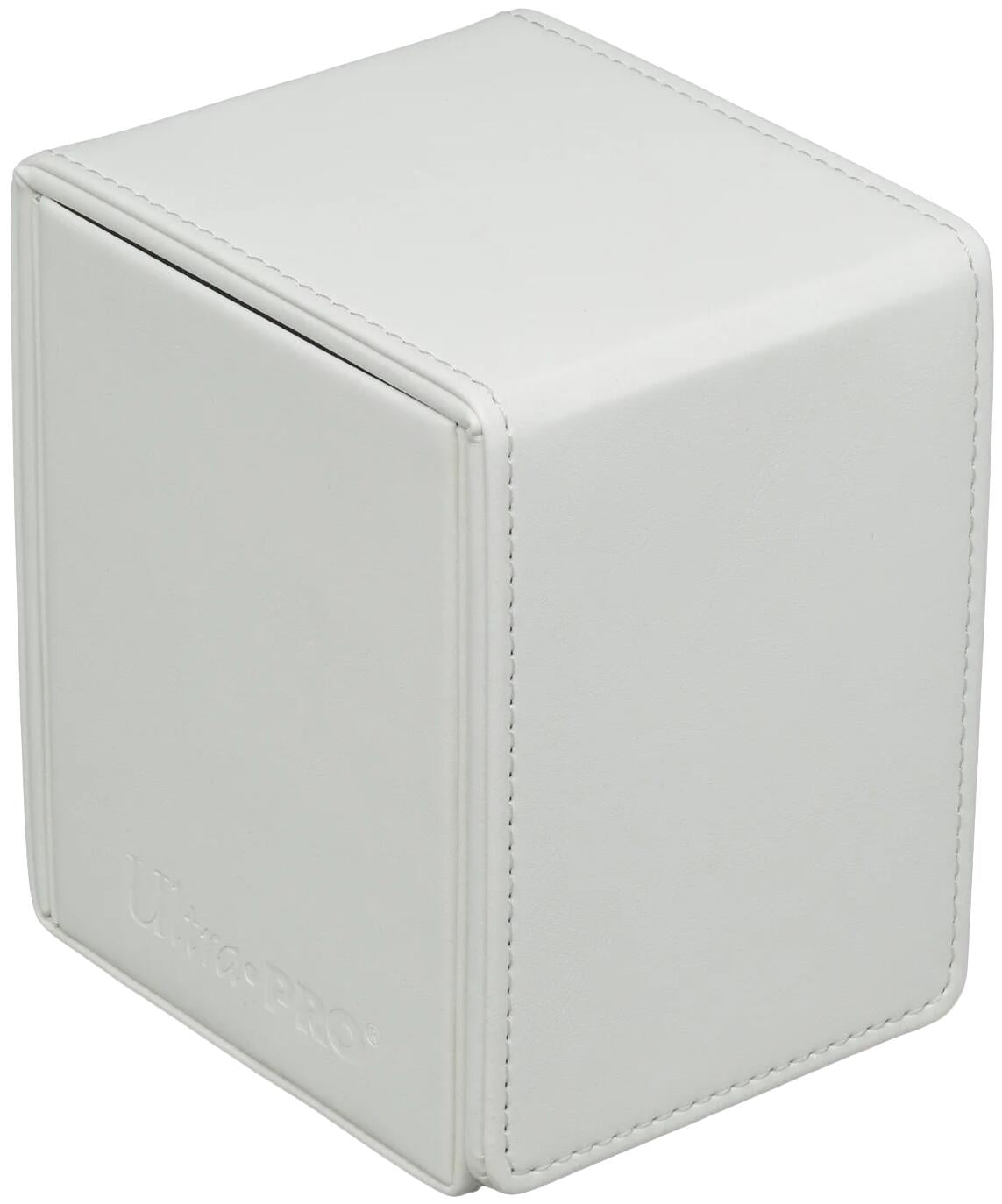 Image for Vivid Alcove Flip Deck Box - White - Deck Boxes