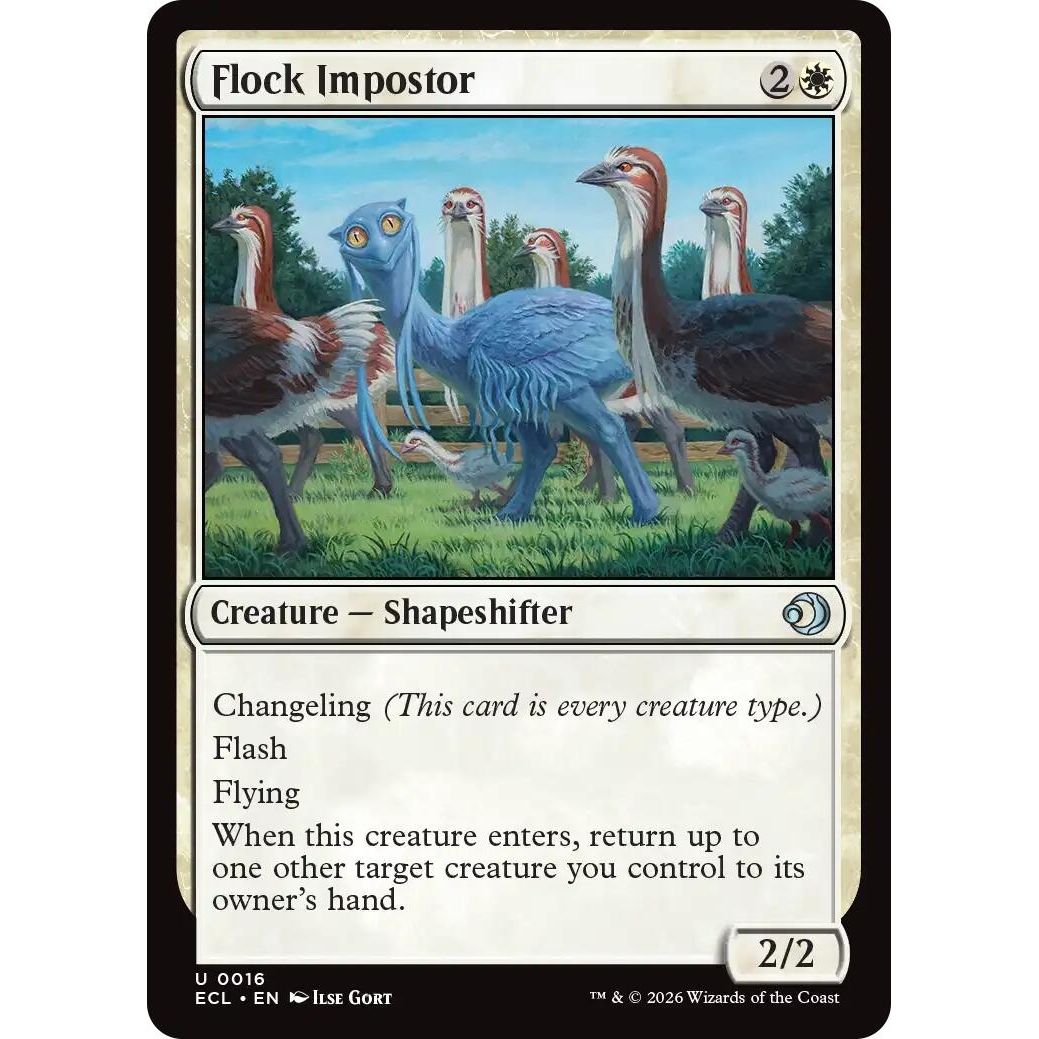 Image for Flock Impostor (16) (Lorwyn Eclipsed) - Magic: The Gathering