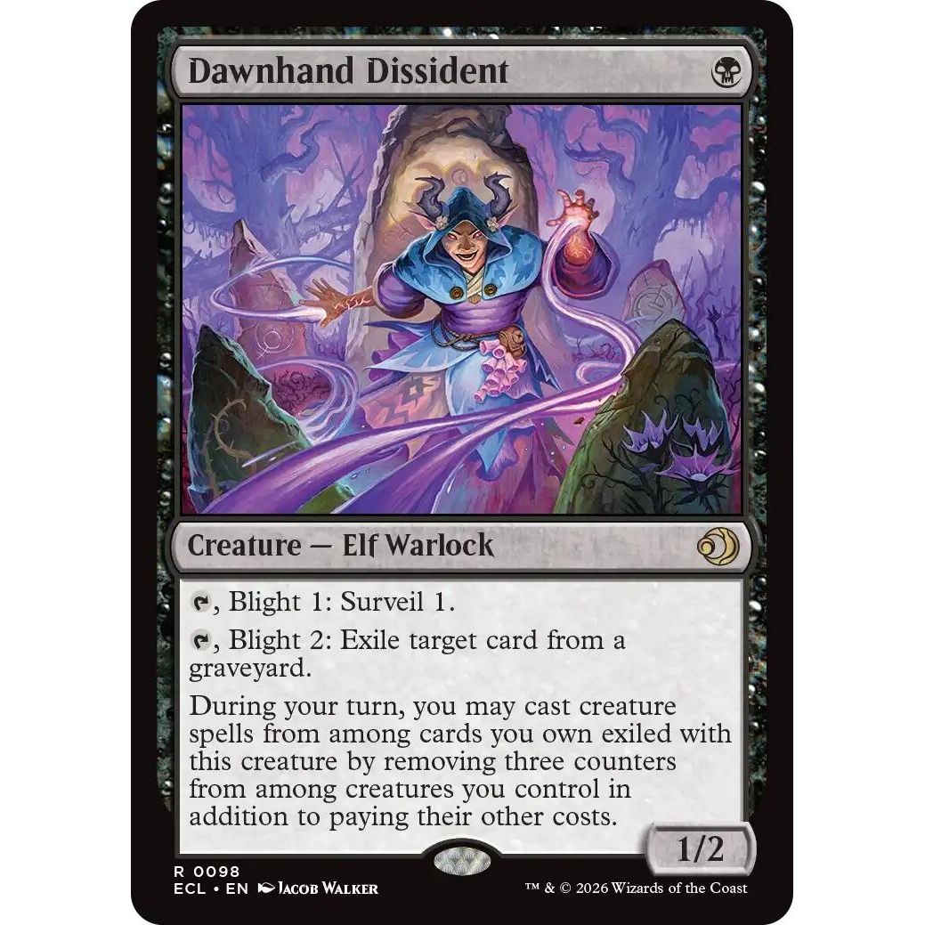 Image for Dawnhand Dissident (98) (Lorwyn Eclipsed) - Magic: The Gathering